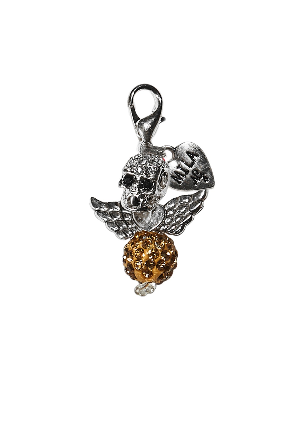 MILAängel- Döskalle silver