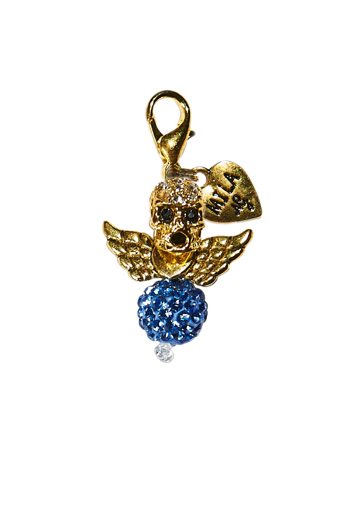 MILAängel- Döskalle guld