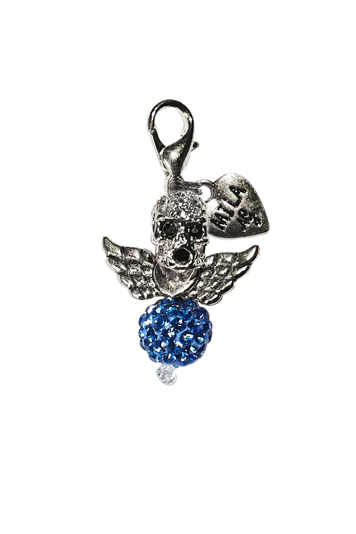 MILAängel- Döskalle silver