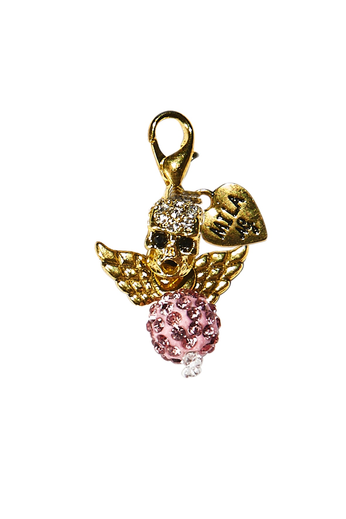 MILAängel- Döskalle guld