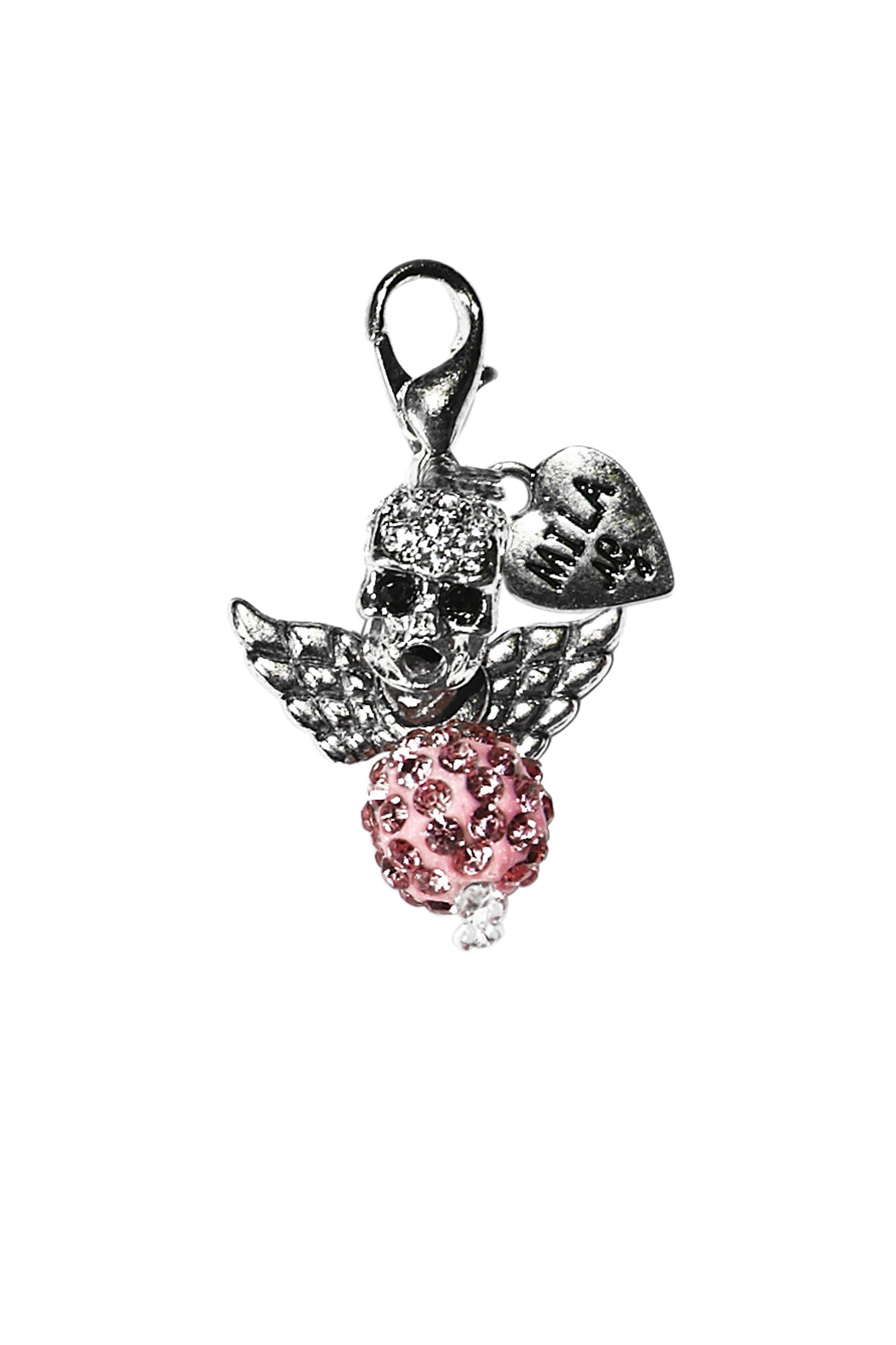 MILAängel- Döskalle silver