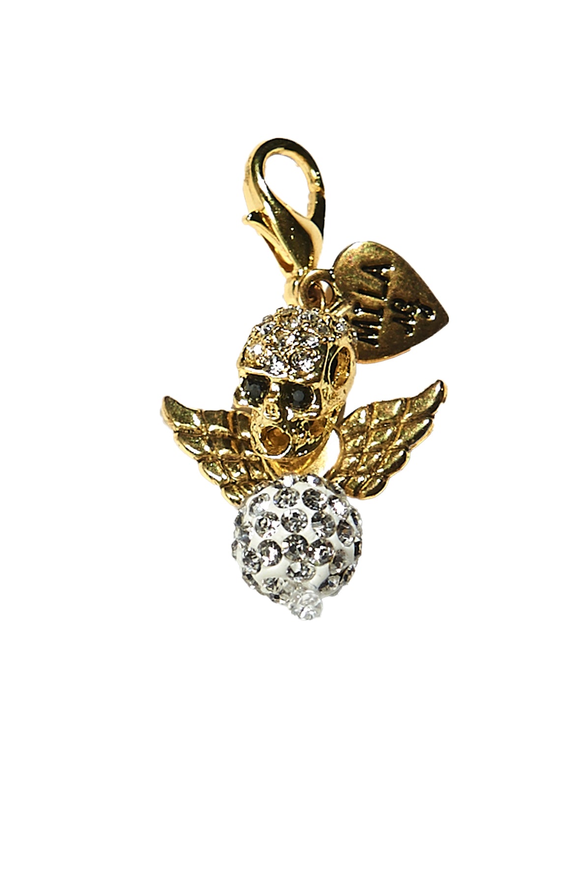 MILAängel- Döskalle guld