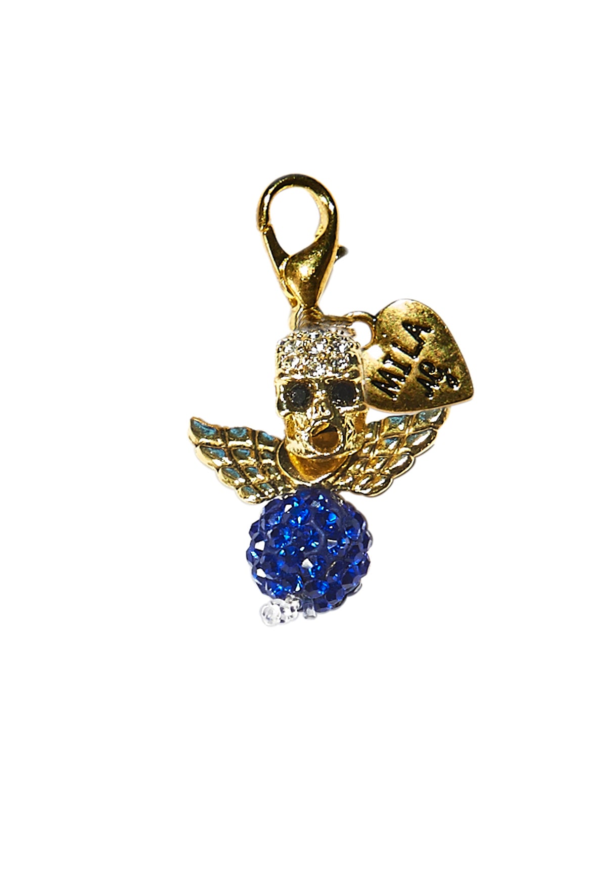 MILAängel- Döskalle guld