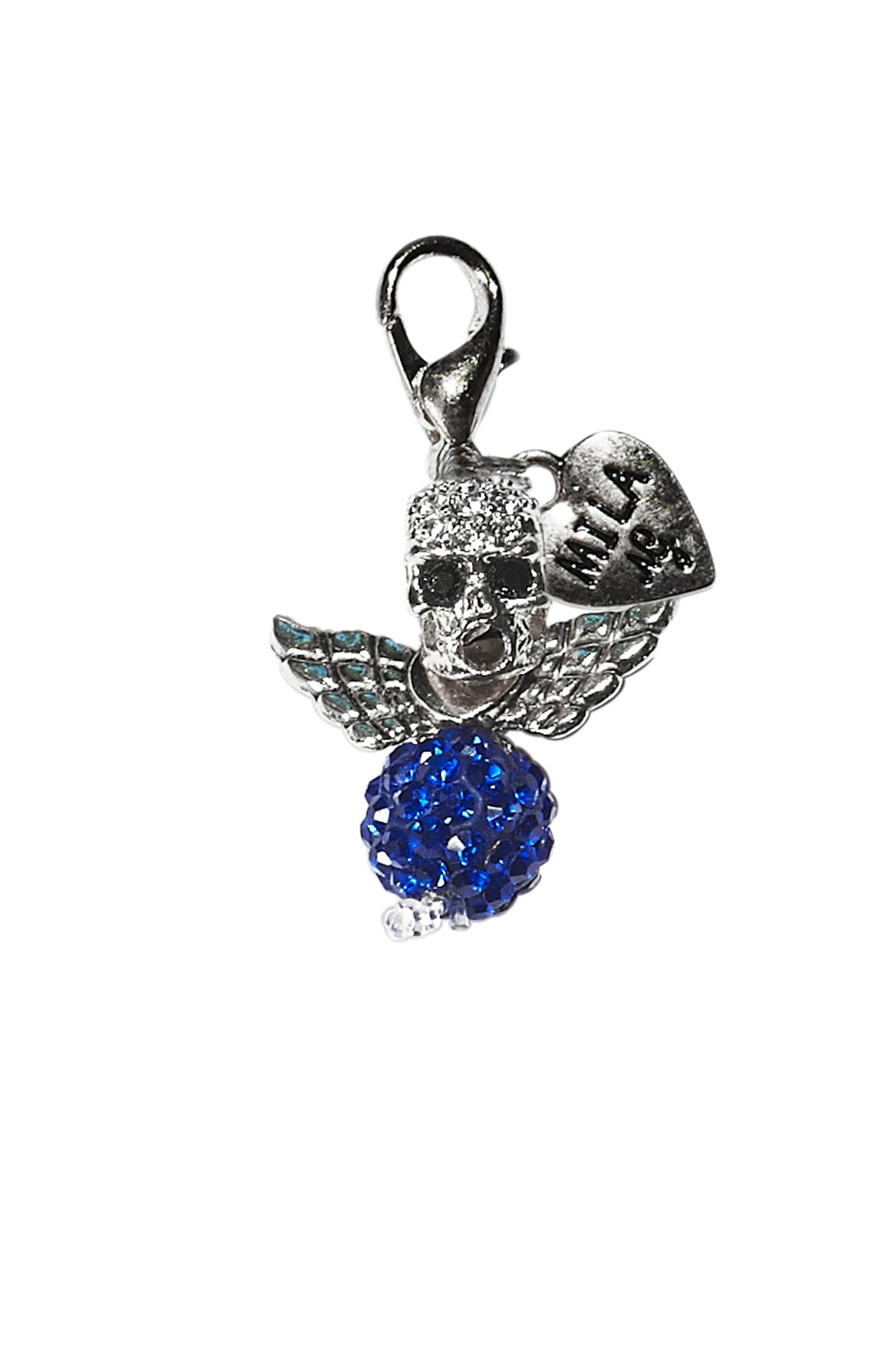 MILAängel- Döskalle silver